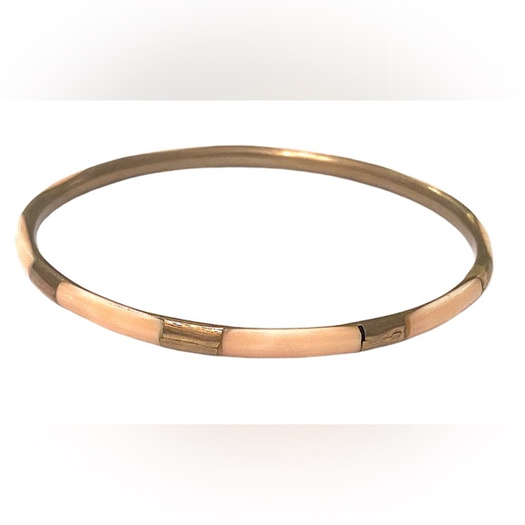 Vintage Jewelry - Vintage Inlaid Shell Bracelet